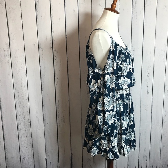 Fun & Flirty Floral Cold Shoulder Cinched Dress - Picture 2 of 6